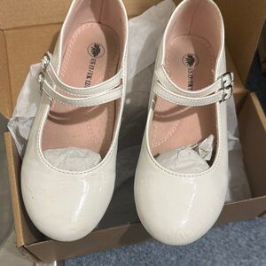 Kids White Mary Jane Shoes